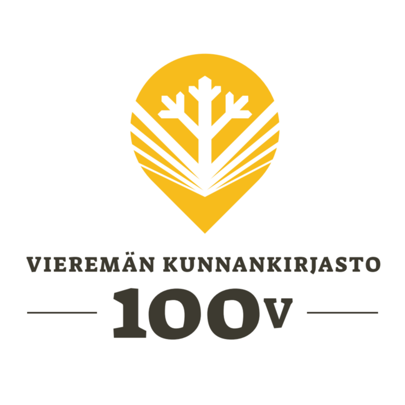 kirjasto 100 -logo