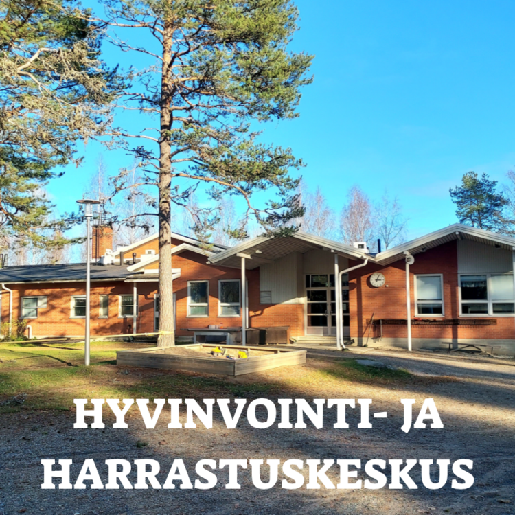Kuvassa Hyvinvointi- ja harrastuskeskus kuvattuna ulkoapäin